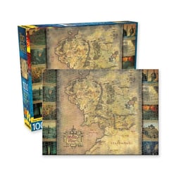 PUZZLE CARTE DU SEIGNEUR DES ANNEAUX 1000PCS