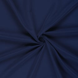 Tissu Short de bain déperlant recyclé uni Bleu marine