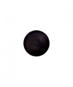 Carte de 4 boutons Boule à queue 12mm - Prym Noir