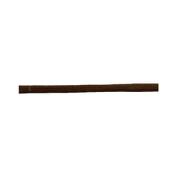 Bobine 50m queue de rat tubulaire polyester 5mm Marron Foncé