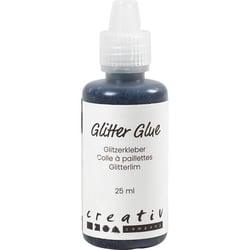Colle à paillettes, noir, 25 ml/ 1 flacon