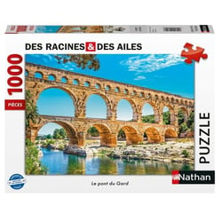 Puzzle Le pont du Gard 1000 pcs - Nathan