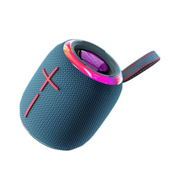 Enceinte Waterproof Bluetooth 10W TWS Autonomie 6h IPX7 Portée 10m Bleu YONIS