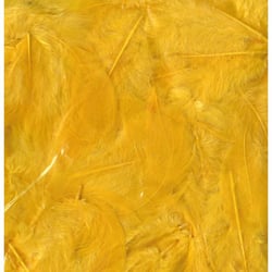 Artemio - Plume duveteuse Grand paquet de 10g - Jaune
