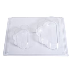 Moule: Nuages, 15x9x3cm / 10x6x3cm