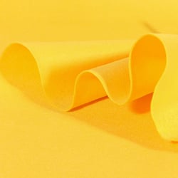 Tissu Feutrine 90 cm Jaune