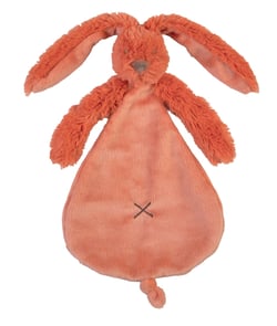 Doudou Lapin Richie Orange 25 cm - Happy Horse
