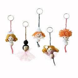 Kit Créatif - Porte-clés poupées - Egmont Toys