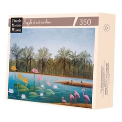 Les flamants roses de Rousseau - Puzzle Michèle Wilson