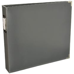 Album classeur gris foncé We R Memory Keepers