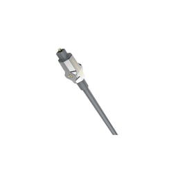Câble Audio Numérique Fibre Optique - Idéal Home Cinema - Son Surround Multicanal - Gaine de Protection Duraflex - Connecteurs Métalliques - Garanti à Vie - 3 m