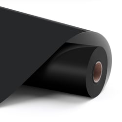 LOKLiK Vinyle Adhésif Mat – Noir – 30.5 x 180 cm