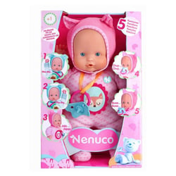 Nenuco Poupon 5 fonctions - Rose - Giochi Preziosi