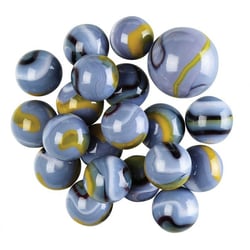 Filet de 20 billes 16 mm + 1 calot 25 mm oeil de vipere - kim play - jeu de recreation, adresse