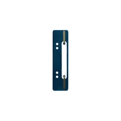 Fixe-dossiers à lamelle polypropylène - Bleu foncé - x 250 - Exacompta