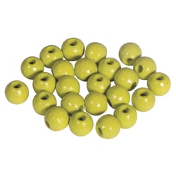 Perles en bois polies 6mm ø