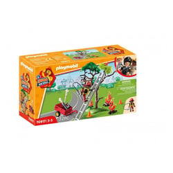 70917 Duck pompier et chat - Playmobil
