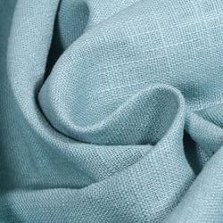 Tissu Ramie Lin uni Bleu céladon