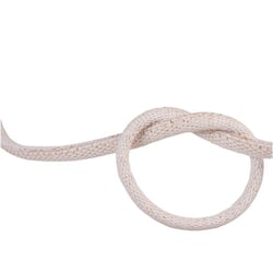Bobine 25m cordon tresse métallisé rose/or 6mm