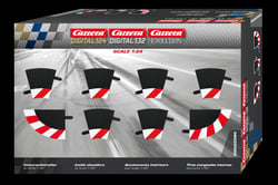 6 Bordures Intérieures Courbe Radius 1 30° - Carrera 20590