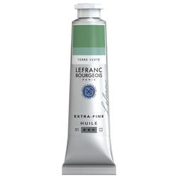 Peinture à l'huile - Extra-fine - Terre verte - 483 - Lefranc Bourgeois - 40ml