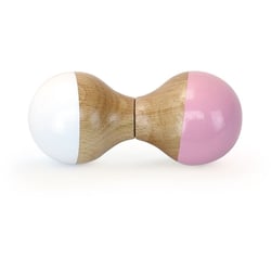 Hochet du Jura blanc et rose - Vilac