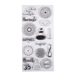 Tampon Clear Stamps Mandala