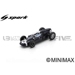 Voiture Miniature de Collection - SPARK 1/43 - COOPER T51 - Winner Italy GP 1959 - Black