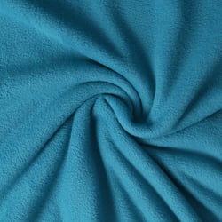Tissu Polaire doux Grand Froid Bleu pétrole