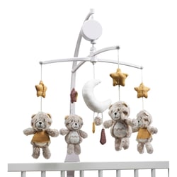 Mobile Musical en polyester beige