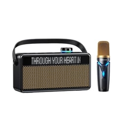 Enceinte Bluetooth Puissante Avec Affichage Paroles Et Longue Autonomie Noir YONIS