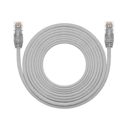 Belkin Câble Réseau Ethernet CAT6 RJ45 UTP 10m Débits Jusqu'à 1 Gbps 250 MHz Gris