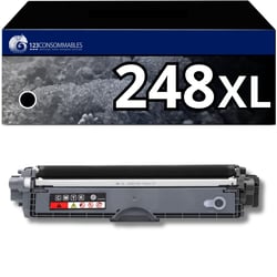 TN248 XL - Toner Brother TN248XL Noir compatible DCP-L3520CDW MFC-L3760CDW - 123CONSOMMABLES