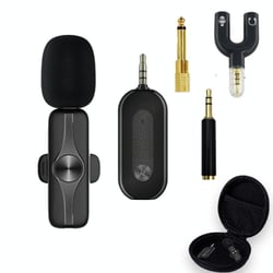 Microphone Sans Fil Lavalier 3.5mm Pour Enregistrement Vidéo Et Diffusion YONIS
