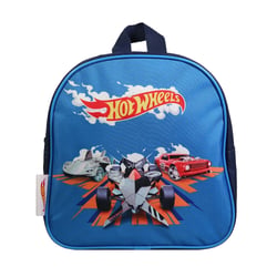 Sac à dos gouter 24 cm maternelle Hot Wheels Bleu - BAGTROTTER