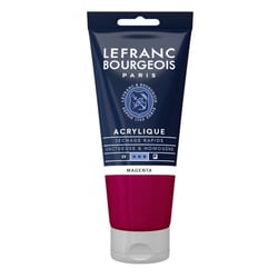 Peinture acrylique - Magenta - 432 - Fine - Lefranc Bourgeois - Tube 80ml