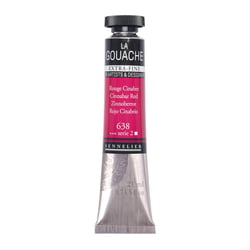 Gouache - Extra-fine - Rouge cinabre - 638 - Tube de 21ml - Sennelier