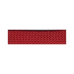 Disquette Tresse simili cuir bordeaux