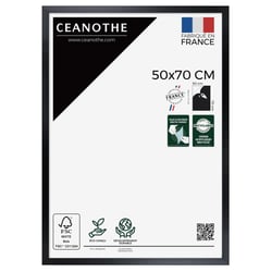 Cadre photo Precious carbone 50x70 cm