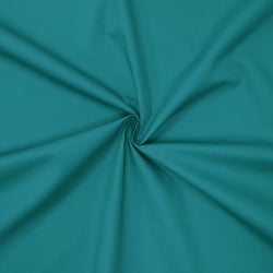 Tissu popeline de coton Vert canard - designers-factory (3m x 1m46)