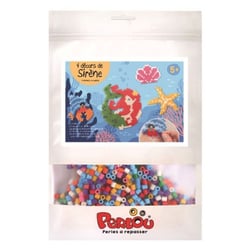 kit perlou sirene 1000 perles - Graine Creative - Bleu