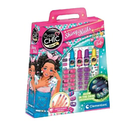 Kit de manucure Clementoni CC NAIL GLOW IN THE DARK néon