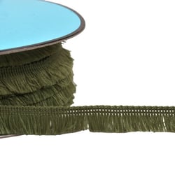 Bobine 25m petite frange 13mm kaki