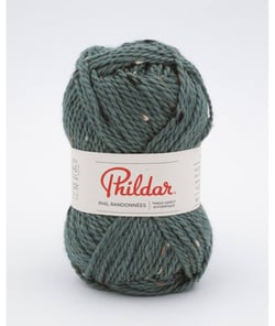Pelote de laine et alpaga Phil Randonnées - Phildar Vert De gris