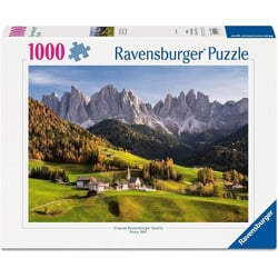 Puzzle Dolomites en automne 1000 pcs - Ravensburger