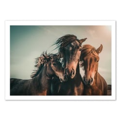 Affiche 30x40 cm - Family Portrait - Marcus Hennen
