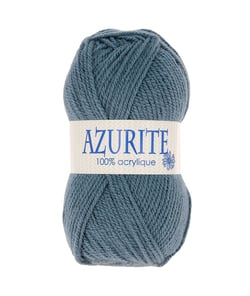 Pelote à tricoter AZURITE de Distrifil - Laissez votre créativité briller à petit prix ! - certifié Oeko-Tex 9702 Bleu charron