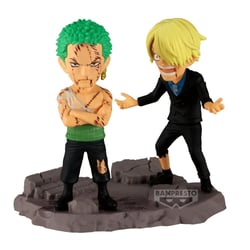 One Piece - Figurine Roronoa Zoro & Vinsmoke Sanji WCF Log Stories