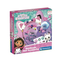 Set d'assemblage et customisation Clementoni Kit Gabby accessoires cheveux violet/rose