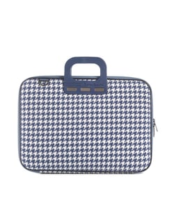 Mallette Pied De Poule Bombata 15'' - Navy